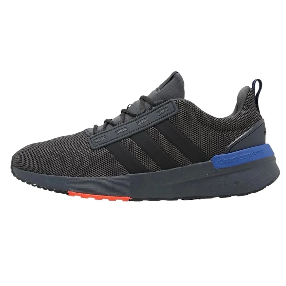 Adidas Racer TR21 Mens Size 12 Carbon Grey Black Running Shoes GZ8183 Primegreen